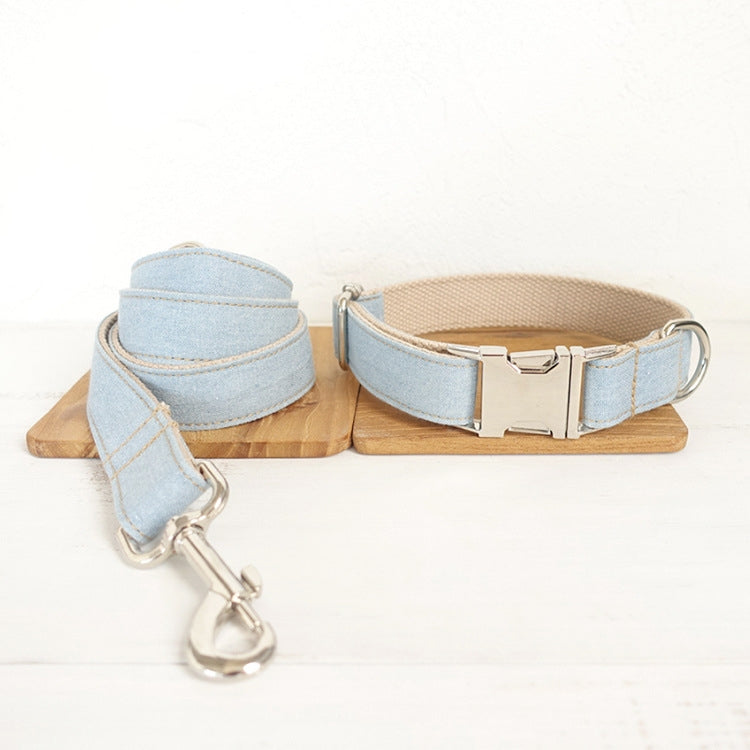 BD Warp™ Vintage Denim Durable Padded Walking Dog Leash