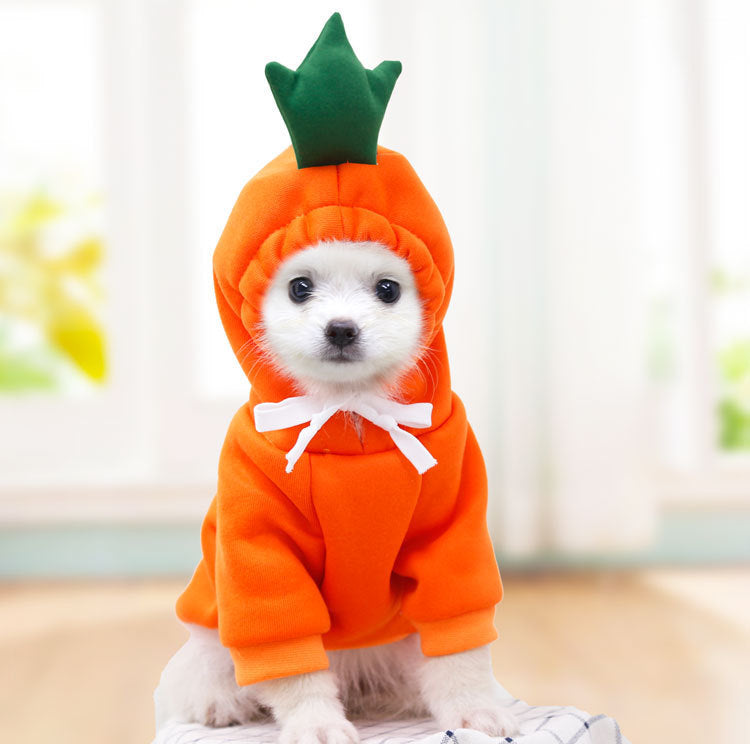 BD Warp™ Warm Fleece Fruit Hoodies for Small Dogs & Puppies