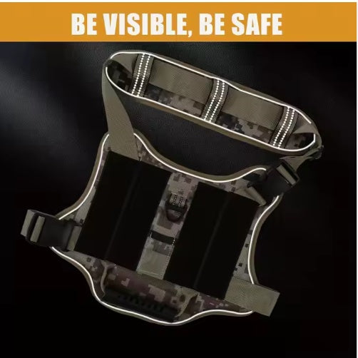 BD Warp™ Tactical No-Pull Service Dog Harness with Control Handle