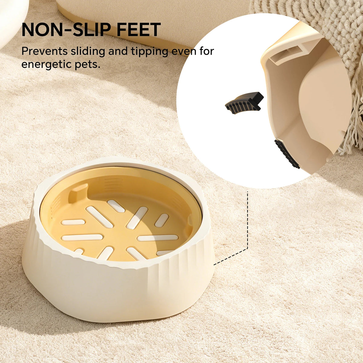 Dual Purpose Pet Slow Feeder Bowl Maze Anti Vomiting Cat Food Dish Non Slip US in Stock Wholesale Dropship