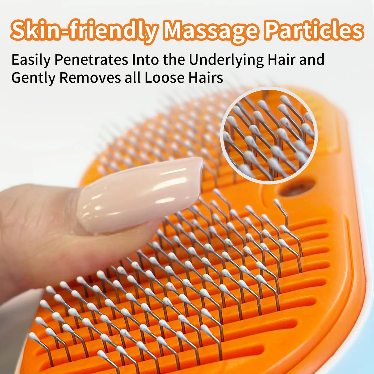 Free Shipping One-Touch Spray Pet Grooming Brush for Cats & Dogs Anti-Floating Hair Deshedding Comb with Steam Function