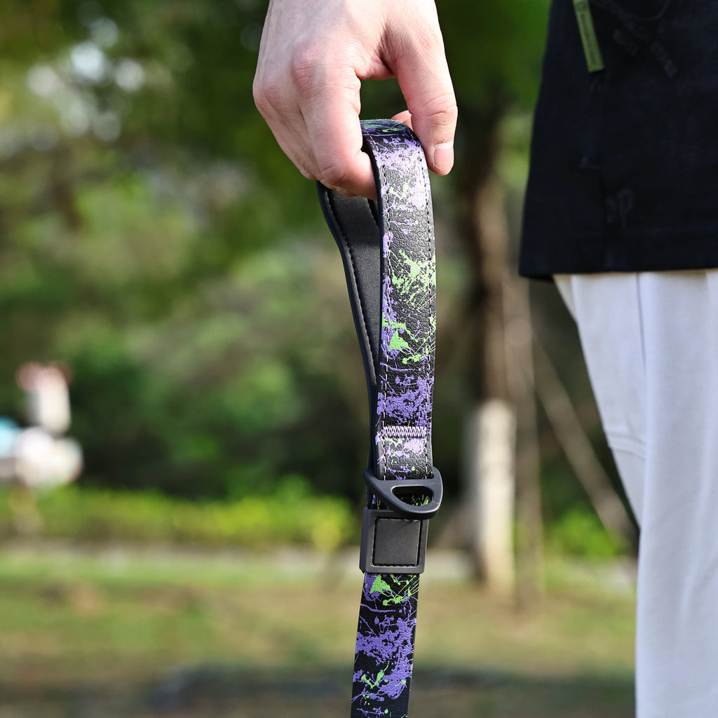 Printed Dog Collar and Leash Set Adjustable 150cm PVC Pet Leash 40-60cm Collar for Small Medium Large Dogs in Stock