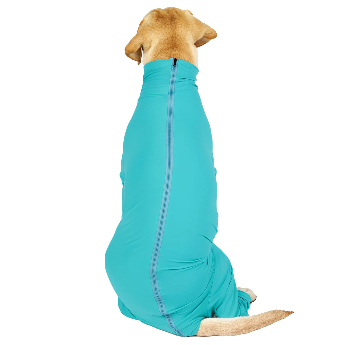 Pet Recovery Suit for Dogs Anti-Shedding Calming Shirt Breathable Elastic Nylon Spandex Bodysuit for Post-Op & Daily Use