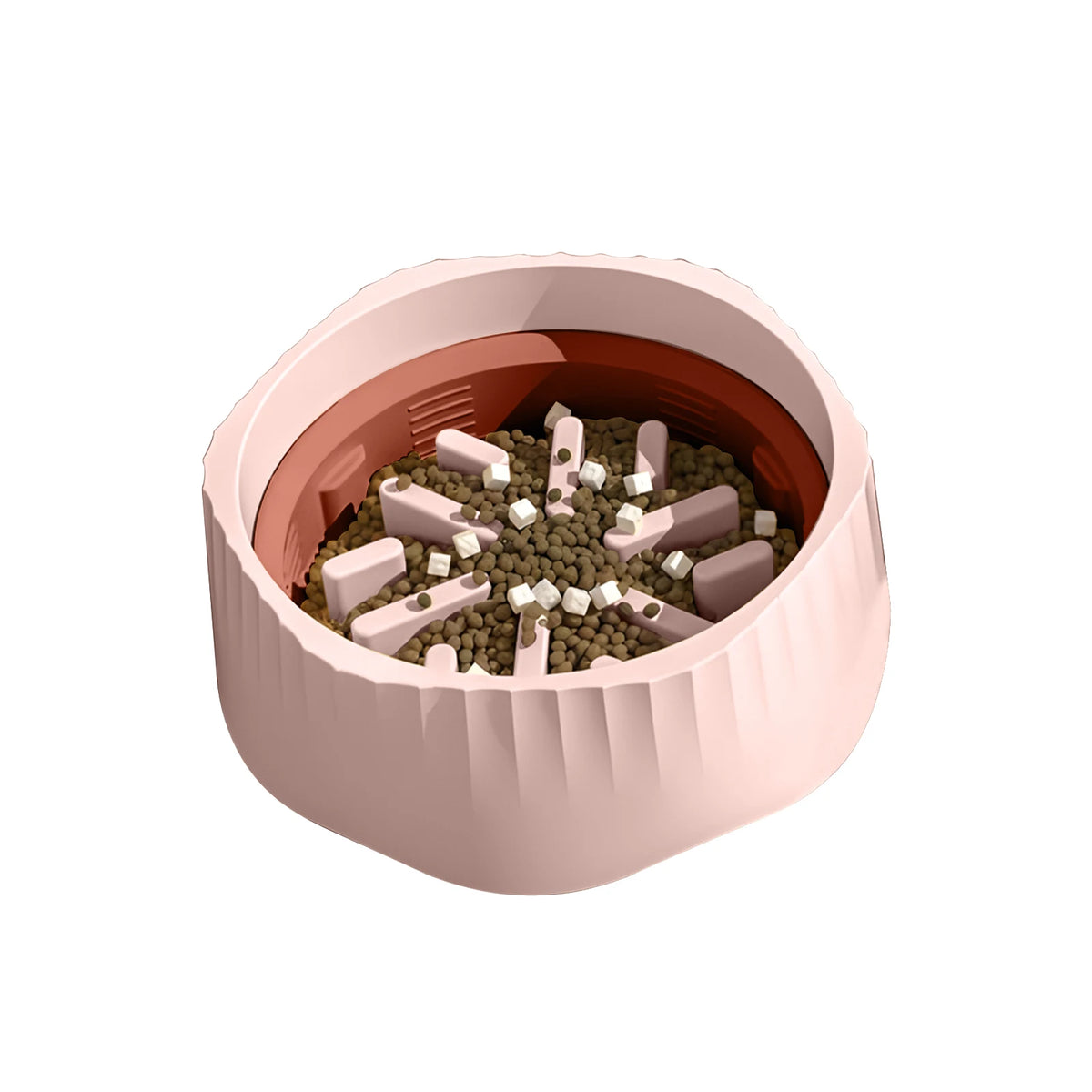 Dual Purpose Pet Slow Feeder Bowl Maze Anti Vomiting Cat Food Dish Non Slip US in Stock Wholesale Dropship
