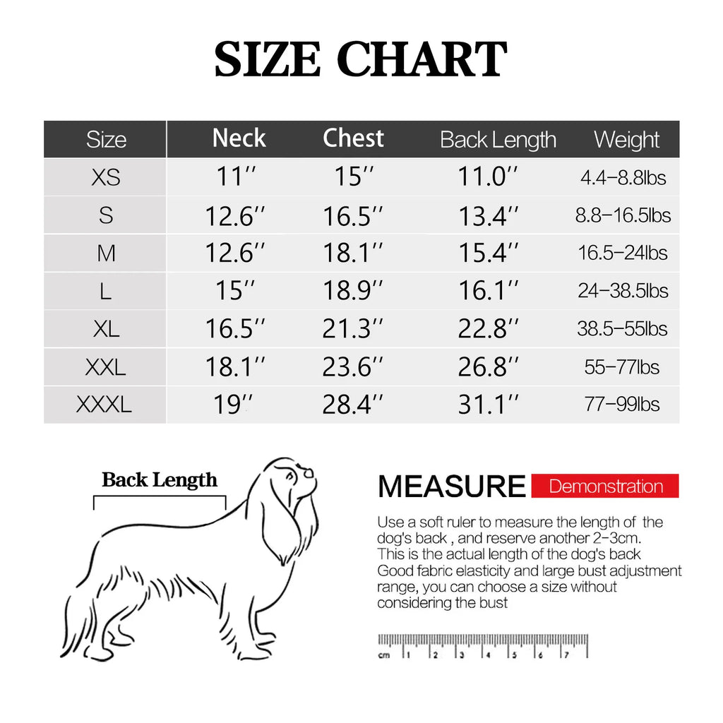 Pet Recovery Suit for Dogs Anti-Shedding Calming Shirt Breathable Elastic Nylon Spandex Bodysuit for Post-Op & Daily Use