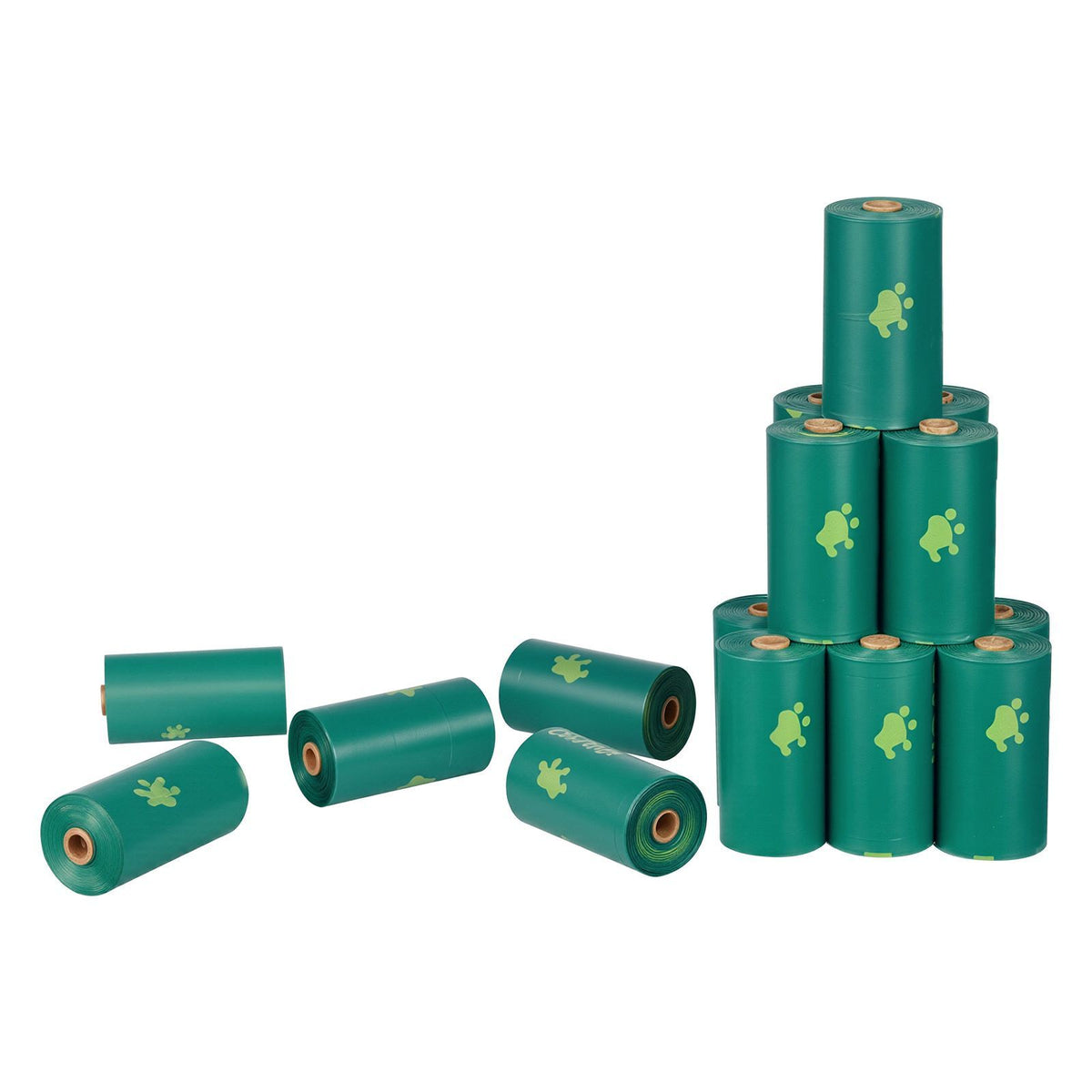 270 Count Dog Poop Bags 13 X 9 Inch Sturdy Thick Biodegradable HDPE Waste Bag Refill Rolls Leak-Proof Unscented Waste Disposal