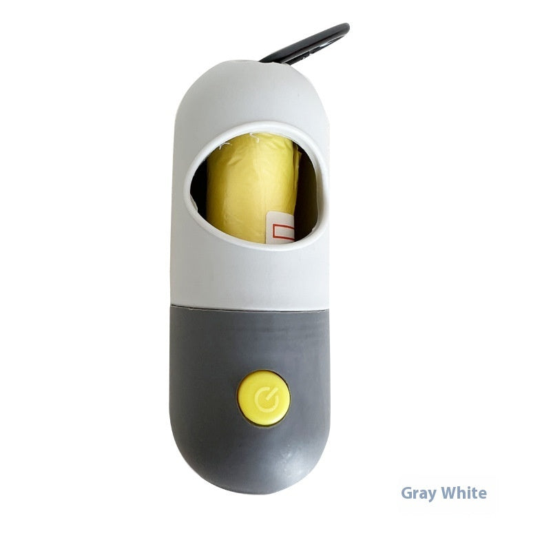 BD Warp™ Night-Glow LED Dog Poop Bag Dispenser + Leash Clip