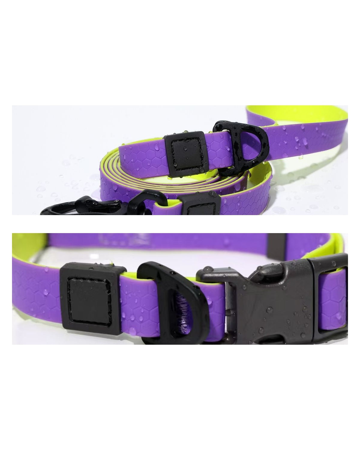 BD Warp™ 100% Waterproof Hexagonal Honeycomb Webbing & Quick-Release Buckle Close-up
