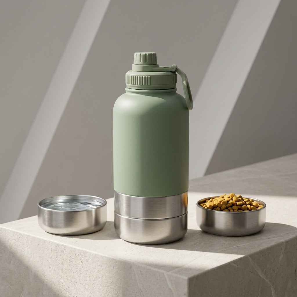 BD Warp Travel & Hydration - Insulated Bottle & Detachable Bowls